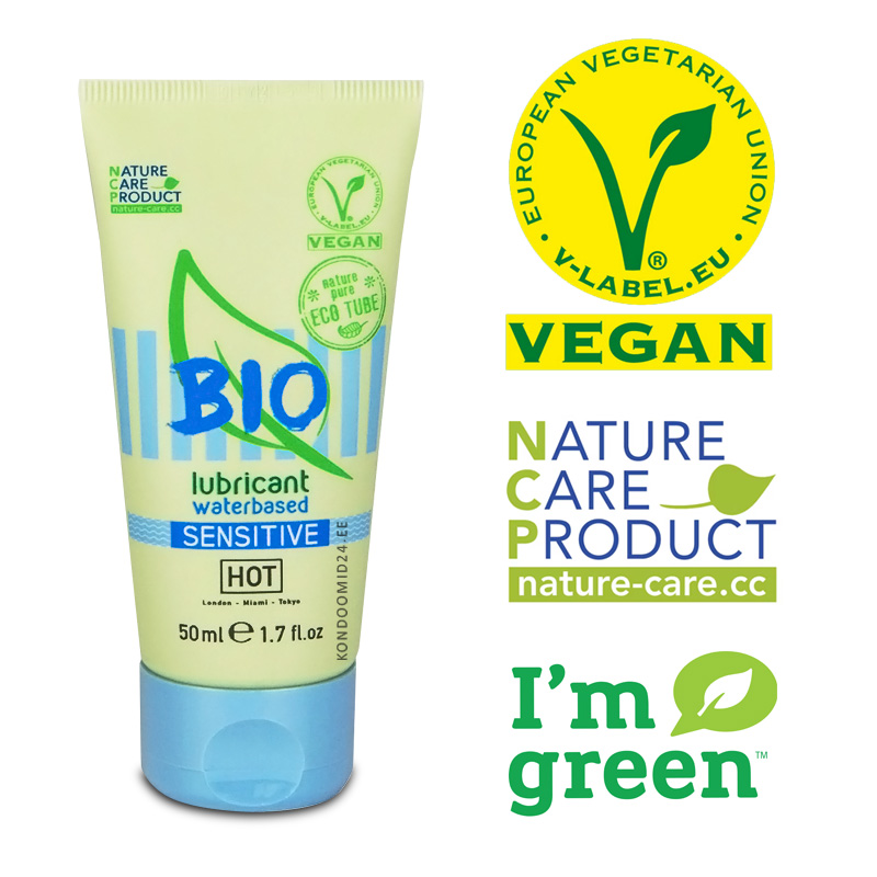 BIO Sensitive orgaaniline taimne libesti aloe vera ja karrageeniga 50&nbsp;ml