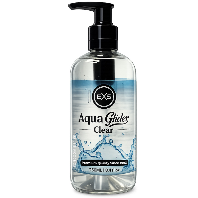 EXS Aqua Glider Clear niisutav vee baasil libesti 250&nbsp;ml
