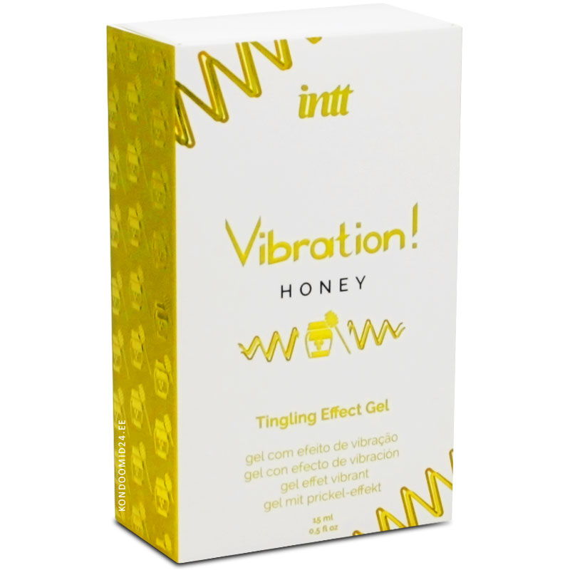 INTT Vibration Honey mee maitsega vedel vibraator 15&nbsp;ml
